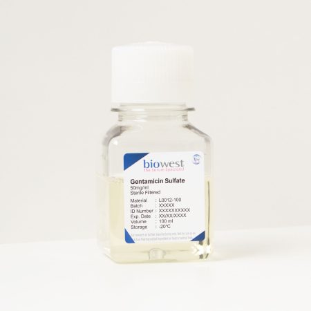 Photo of Gentamicin sulfate 50 mg/ml - L0012 - Biowest