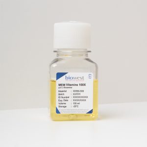 Photo of MEM Vitamins 100X w/o L-Glutamine - X0556 - Biowest