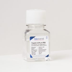 Photo of Trypsin 2.5 % in pbs w/o calcium w/o magnesium w/o phenol red - X0915 - Biowest