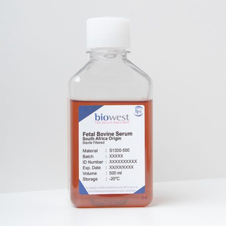 Photo of Fetal Bovine Serum (FBS) South Africa – S1300 - Biowest