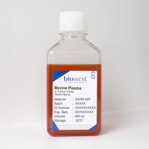 Photo of Bovine Plasma w/ Sodium Citrate - S0260 - Biowest