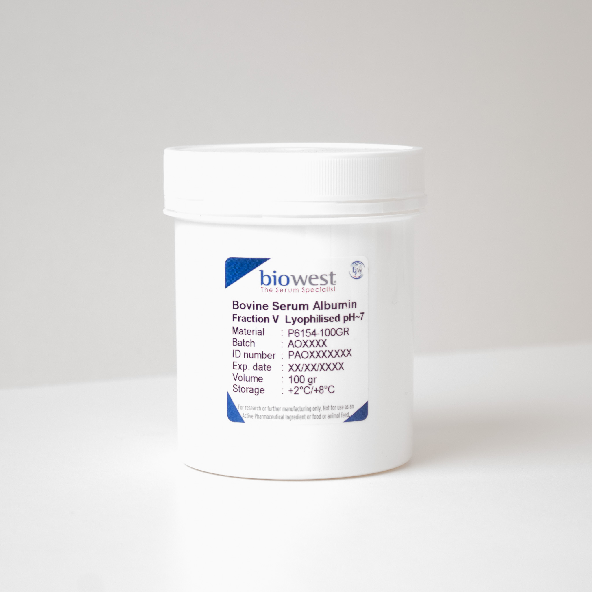 Bovine Serum Albumin Fraction V - Biowest - P6154
