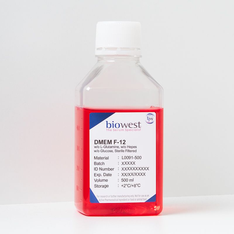 DMEM - F12 w/o L-Glutamine w/o Hepes w/o Glucose