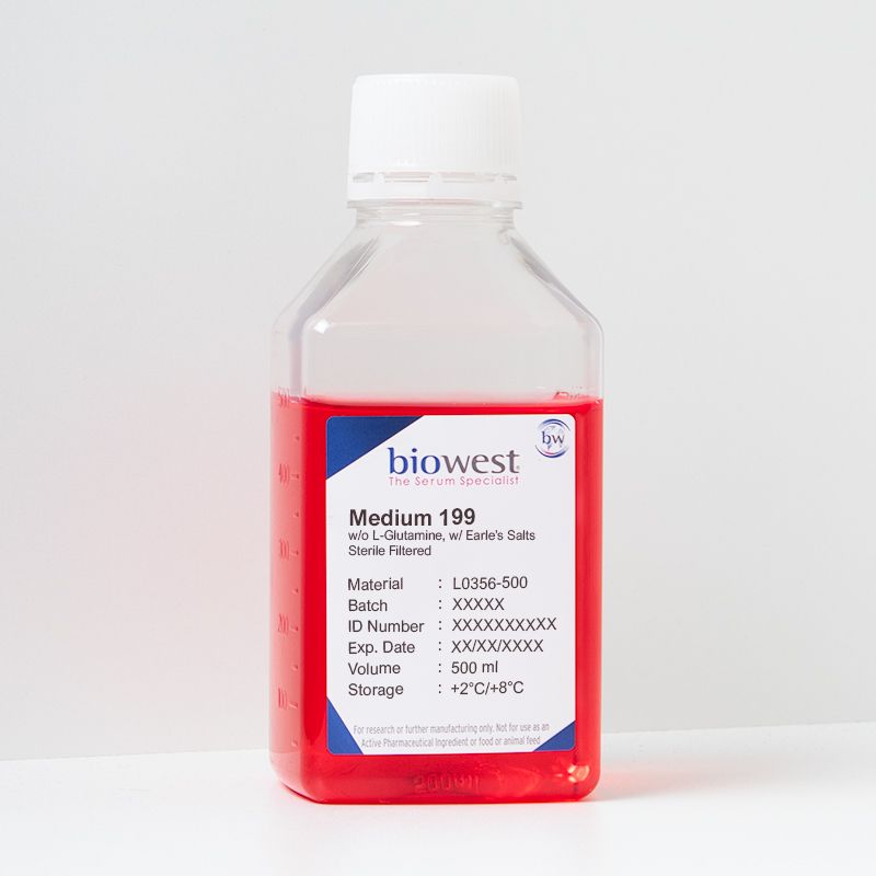 Medium 199 w/ Earle's Salts w/o L-Glutamine